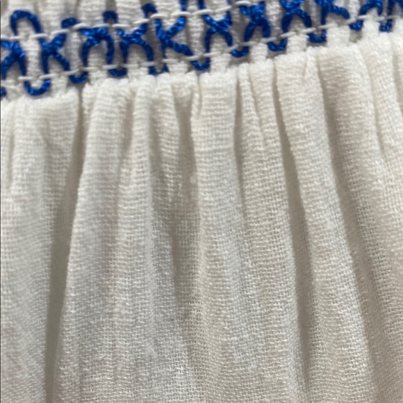 Lucky Brand Blue and White Tiered Sundress - Picture 9 of 11